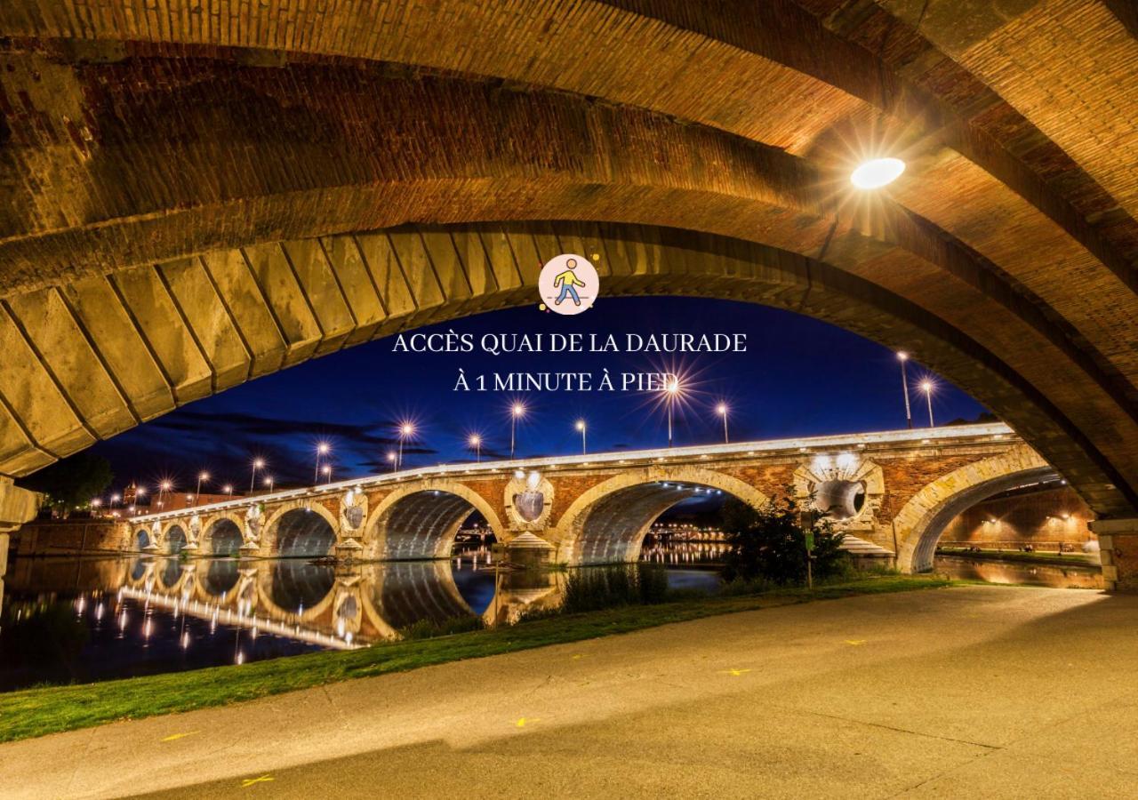 404 - Wonder Appart - Vue Garonne - Toulouse Dış mekan fotoğraf